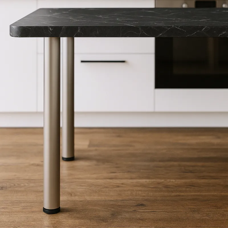 Stolna noga CLASSIC 60 mm / Satenski nikal