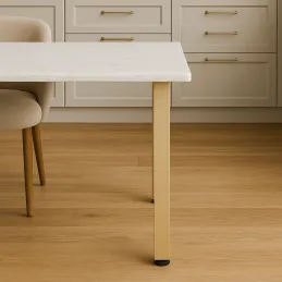 Stolna noga GENEVA / Zlatno mat