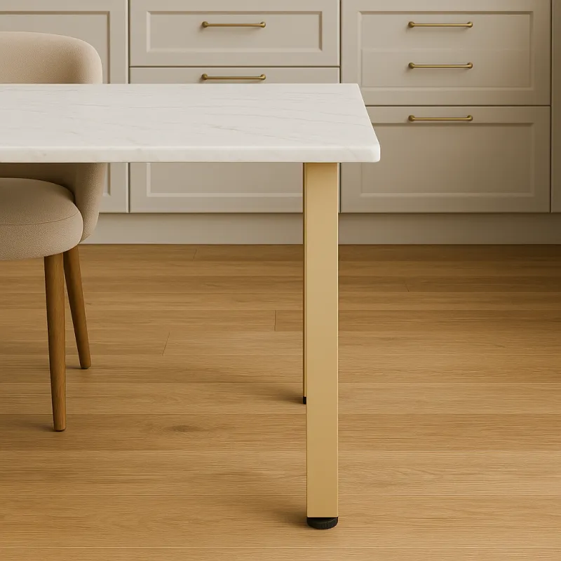 Stolna noga GENEVA / Zlatno mat