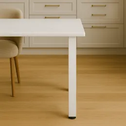 Stolna noga GENEVA / Bijela mat