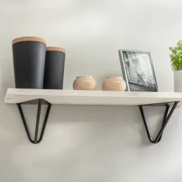 Nosač police HAIRPIN / Crna