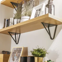 Nosač police HAIRPIN / Crna