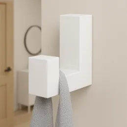 Vješalica TELGADO S / Bijela mat