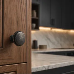 Ručka tipka GRADO / Staro srebrna