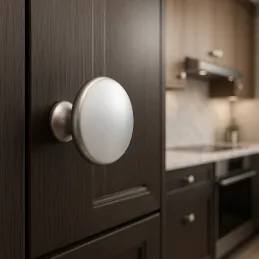 Tipka CIRCLE / Mat krom