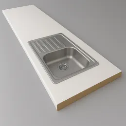 Radna ploča PFLEIDERER Kristalno bijela / U11026 SD