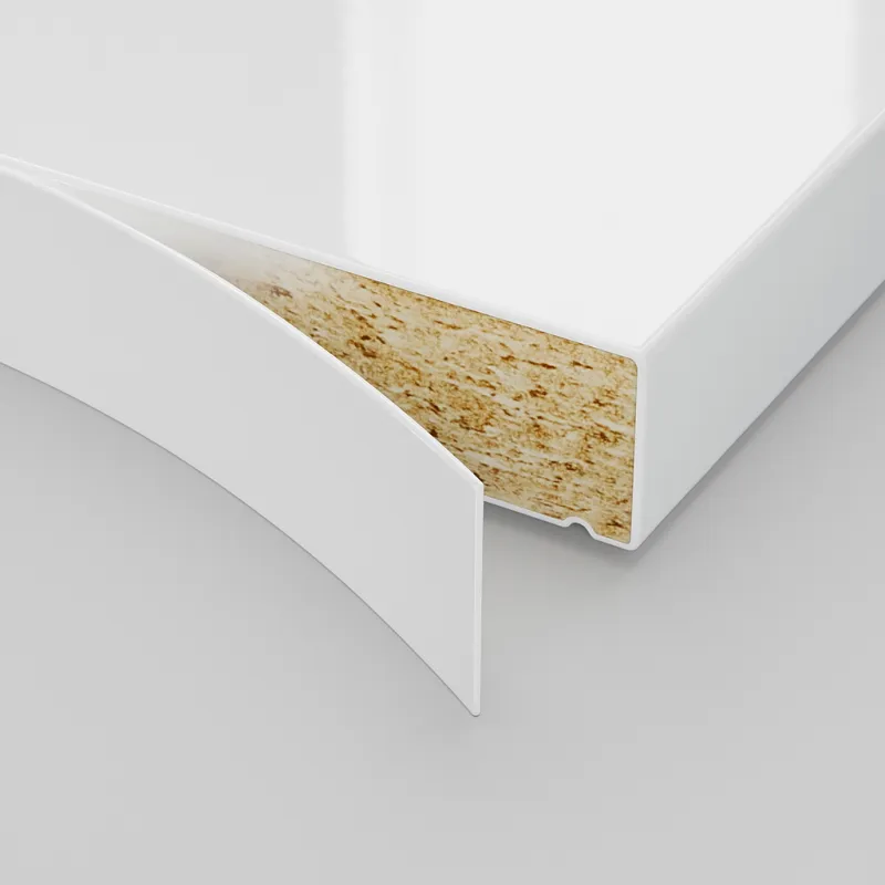 ABS rubnik Kristalno bijela SJAJ / U11026HS