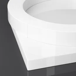 ABS rubnik Kristalno bijela SJAJ / U11026HS