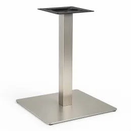 Jedilni stol MOX QUADRO / Nehrđajući čelik - Bijela sjajna