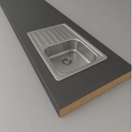 Radna ploča PFLEIDERER Siva antracit / U12290 SD