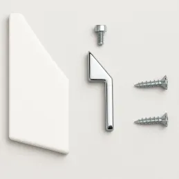 Vješalica TEAR / Mat bijela