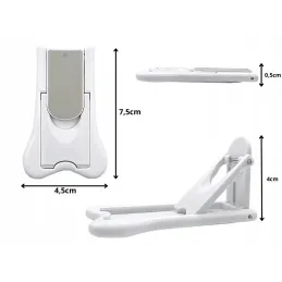 Set od 2 sigurnosne brave za prozore i vrata / Bijela