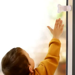 Set od 2 sigurnosne brave za prozore i vrata / Bijela