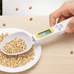 Kuhinjska žlica s LCD zaslonom i vagom ELECTRA / Bijela