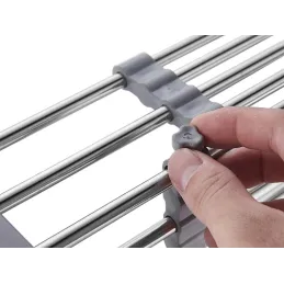 Podesivi ocjeđivač za sudoper / Sjajni krom