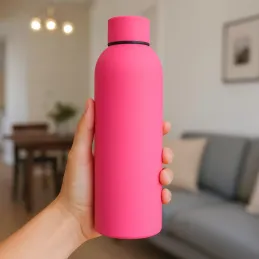 Nerezna termosica TERMO SOFT 500ml / Ružičasta