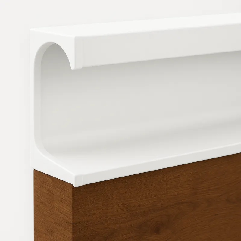 Krajni dio za profilnu ručku PARLA / Mat bijela