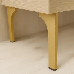 Namještajna nogica CRUDO / Matirano zlato