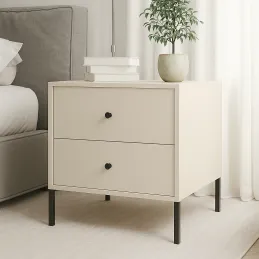 Namještajna nožica LOGAN / Crna mat