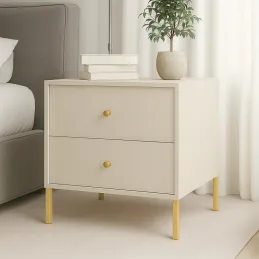 Namještajna nožica LOGAN / Zlatna mat