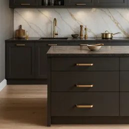 Ručka TAMARA / Crna mat