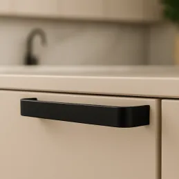 Ručka TAMARA / Crna mat