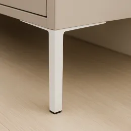 Namještajna nogica GILIAN / Bijela mat