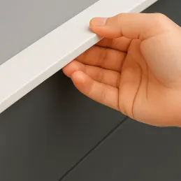 Ručka za rub CHANEL / Bijela mat