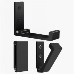 Preklopna vješalica MAXIMO / Crna mat