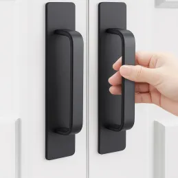 Set od 2 komada ljepljiva ručka ROXO / Crna mat