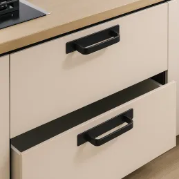 Set od 2 komada ljepljiva ručka ROXO / Crna mat