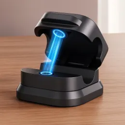 Set od 12 komada magnetskih držača za kabele / Crna mat