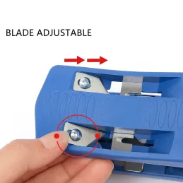 Ručni rezač za ABS rubove trake za ivericu / Plava
