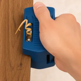 Ručni rezač za ABS rubove trake za ivericu / Plava