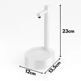Automatski dispenzer vode s USB punjenjem / Bijela
