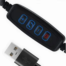 Dekorativna stolna lampa s regulacijom SPIRAL / Crna