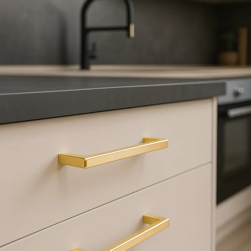 Ručka PISA / Sjajna zlatna