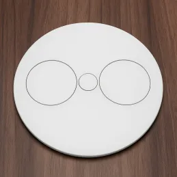 Električna utičnica Twister / Bijela