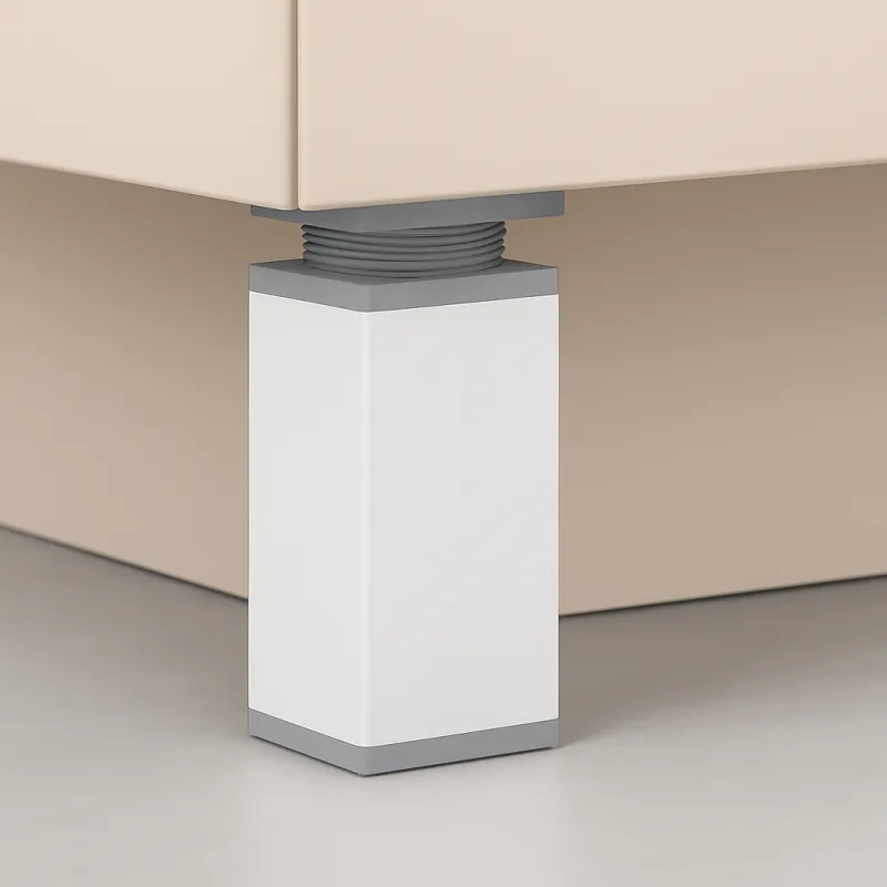 Namještajna noga LEX / Mat bijela