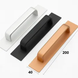 Set od 2 ljepljive ručke ROXO / Bakar