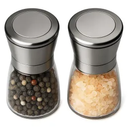 Set od 2 keramička mlinca za sol i papar AGIA / Nehrđajući čelik