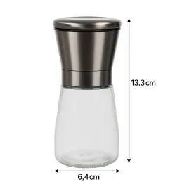 Set od 2 keramička mlinca za sol i papar AGIA / Nehrđajući čelik