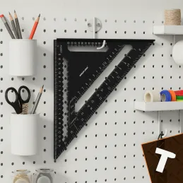 Tesarski trokut 300 mm PROFI / Crni