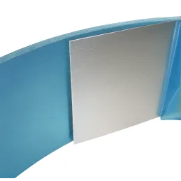 Samoljepljiva ploča za kopanje / Brušeni aluminij