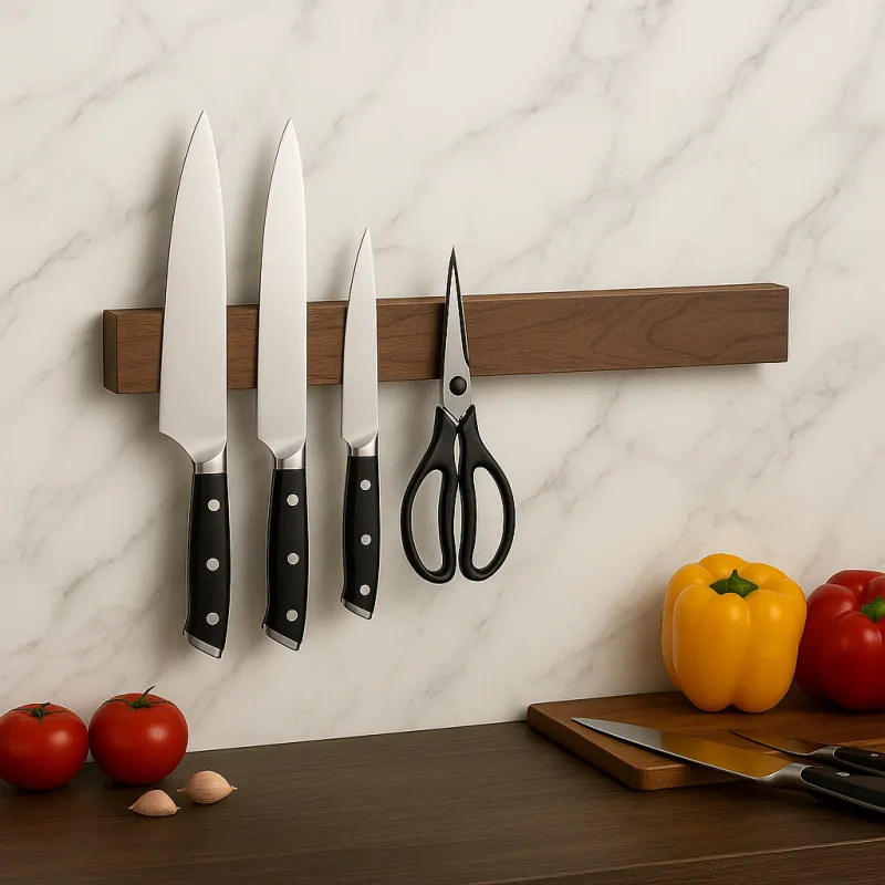 Magnetni držač za nože 400 / Američki orah