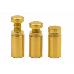 Držač za staklo ALEXIA / Zlatno brušena