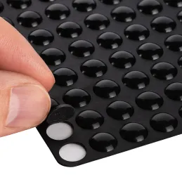 PVC samoljepljivi prigušivač 9 mm - 100 kom / Crna