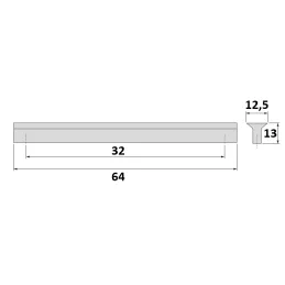 Ručka TOKEN / Aluminij