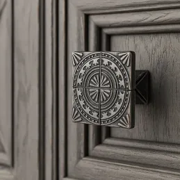 Gumb MEZZO / Nikel patina