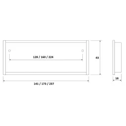 Ručka MONET / Aluminij